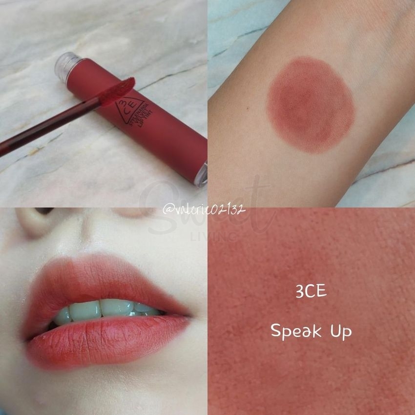 【韩国 3CE】velve lip tint 丝绒雾面唇釉/口红 -  - 2@ - Sweet Living